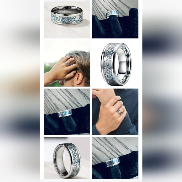 Stainless steel steam punk gears ring size 6 to 13 - Picture 4 of 4